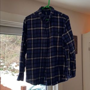 Basic editions, lightweight button down flannel